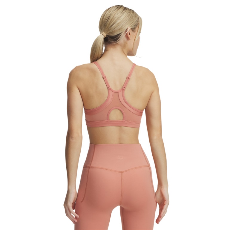 Biustonosz treningowy Under Armour UA Infinity Low 2.0 Bra - różowy