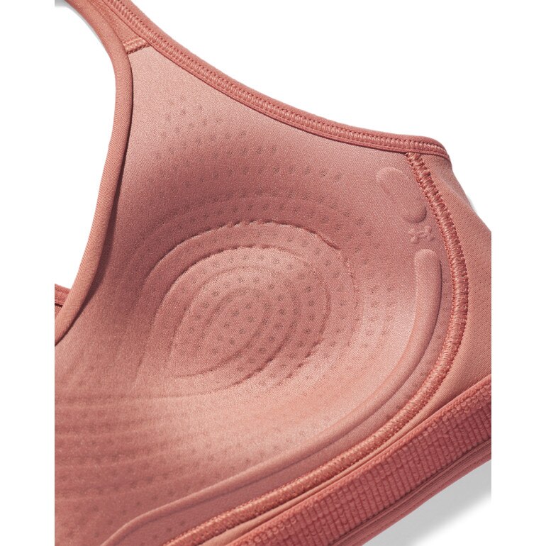 Biustonosz treningowy Under Armour UA Infinity Low 2.0 Bra - różowy