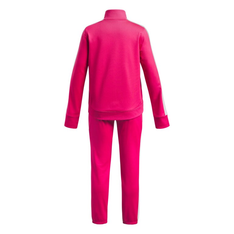 Dziewczęcy dres komplet treningowy Under Armour EM Knit Track Suit - różowy