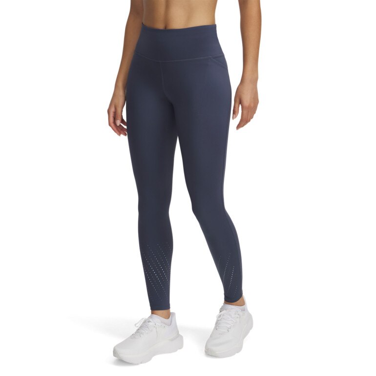 Damskie legginsy do biegania Under Armour UA Launch Elite Tights - szare