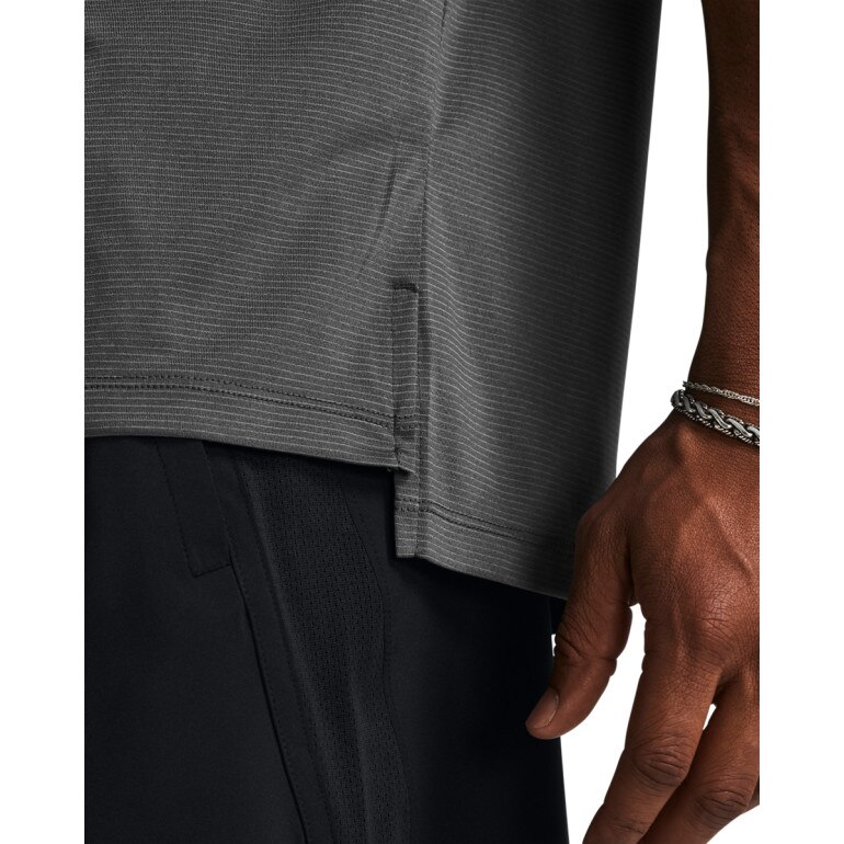 Męska koszulka do biegania Under Armour UA Launch Shortsleeve - szary