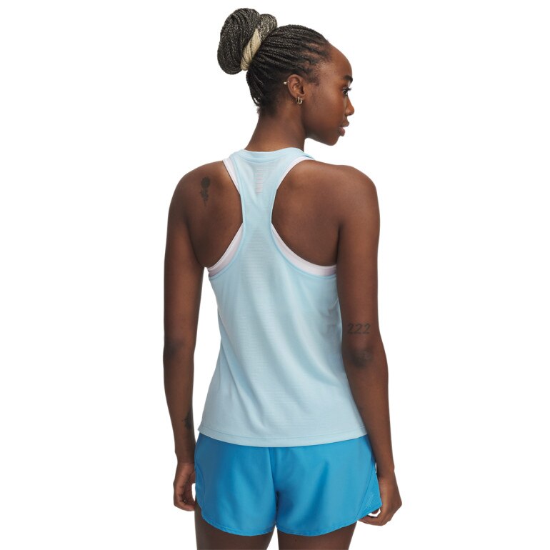 Damski top do biegania Under Armour UA Streaker Singlet - niebieski
