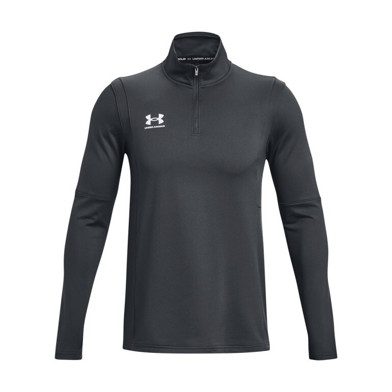 Męski longsleeve treningowy Under Armour UA M's Challenger Midlayer - szary