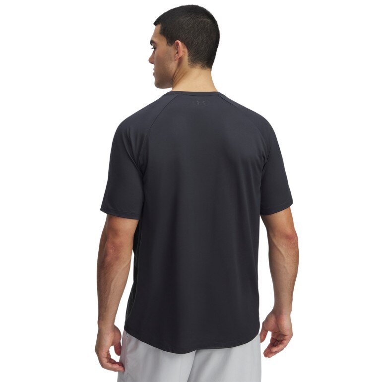 Męska koszulka treningowa Under Armour UA M Tech Fade SS - czarna