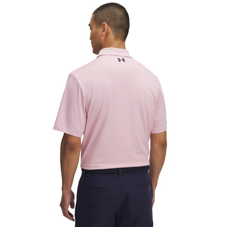Męska koszulka polo Under Armour UA Matchplay Polo - różowa