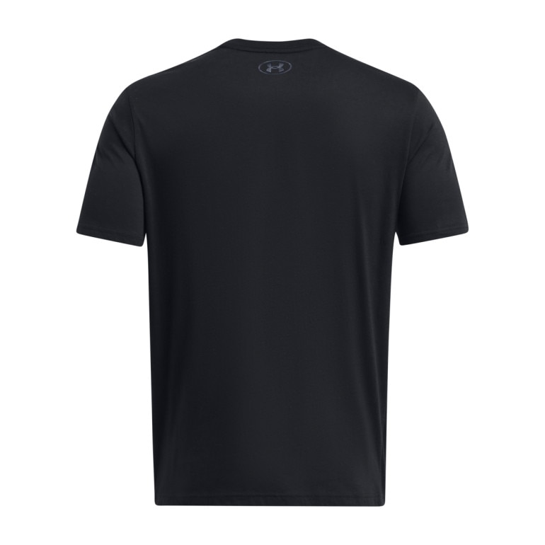 Męska koszulka treningowa Under Armour Project Rock Brahma Bull - czarna 