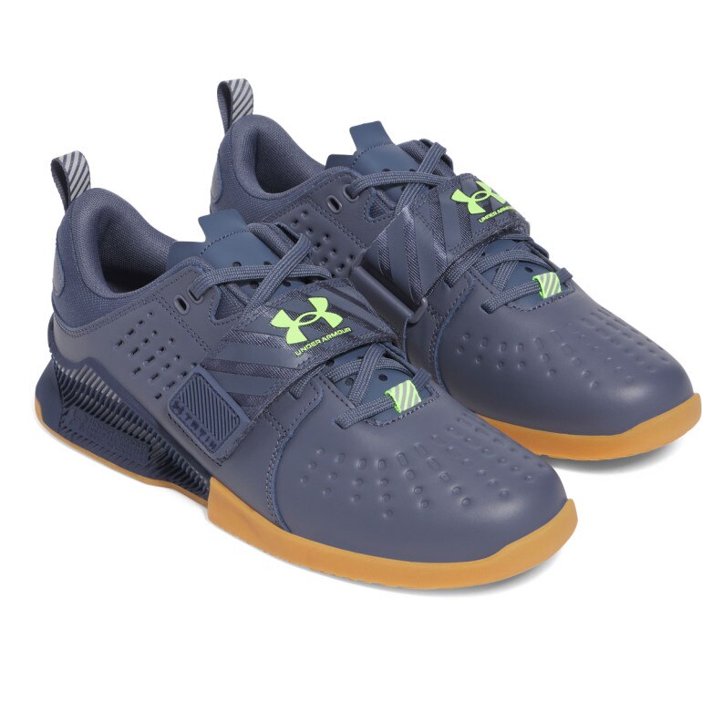 Buty treningowe uniseks Under Armour UA Reign Lifter - niebieskie