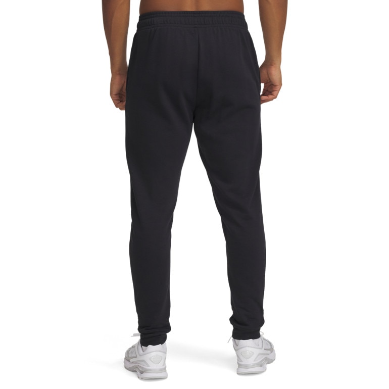 Męskie spodnie dresowe Under Armour UA Rival Terry Logo Jogger - czarne