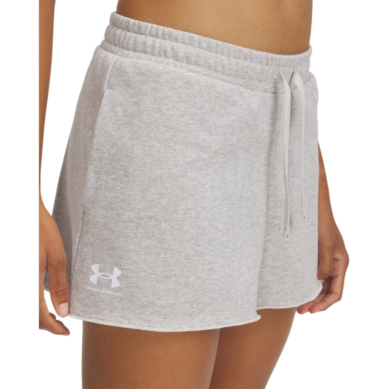 Damskie spodenki dresowe Under Armour UA Rival Terry Short - szare