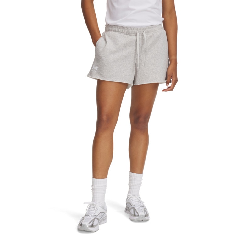 Damskie spodenki dresowe Under Armour UA Rival Terry Short - szare