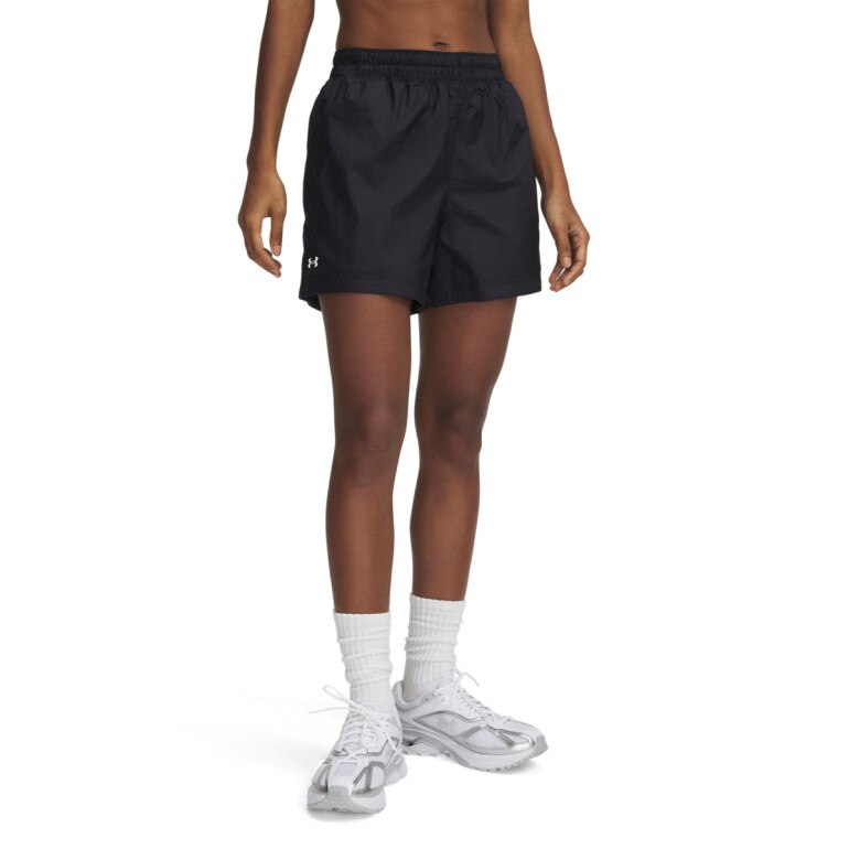Damskie spodenki treningowe Under Armour UA Rival Woven Short - czarne