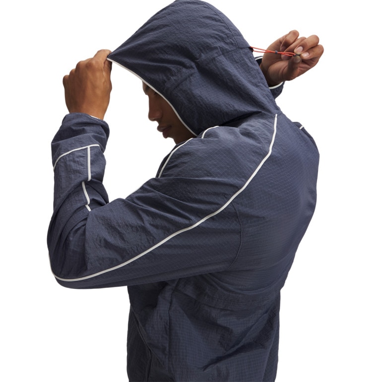 Męska kurtka do biegania Under Armour UA Run 96 Jacket - granatowa