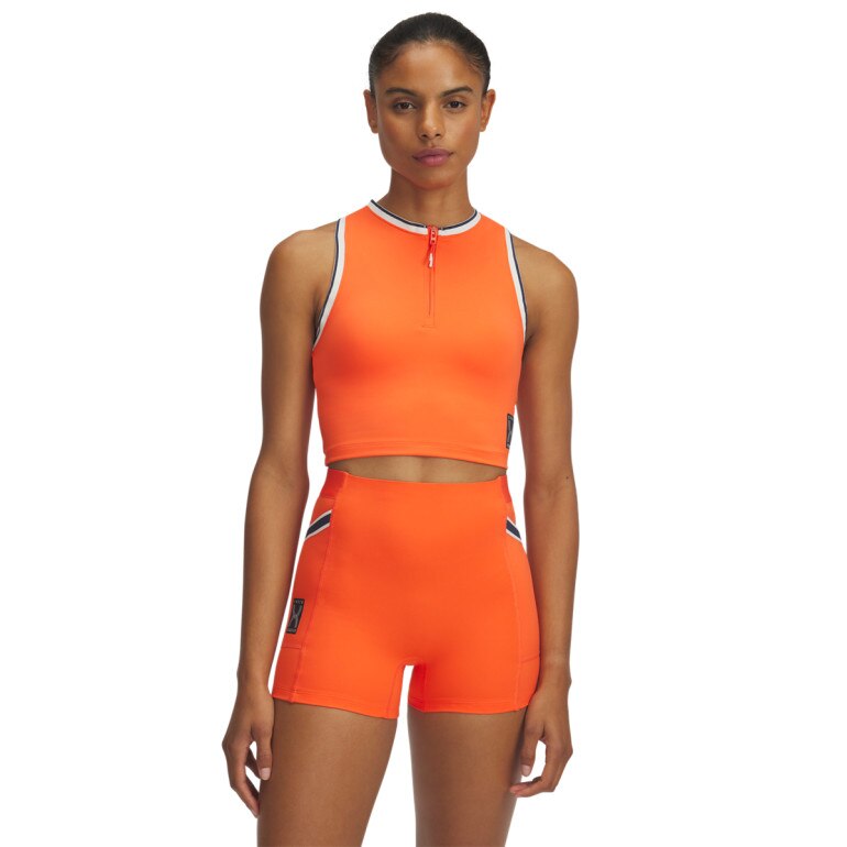 Damski top do biegania Under Armour UA Run 96 Tank - pomarańczowy