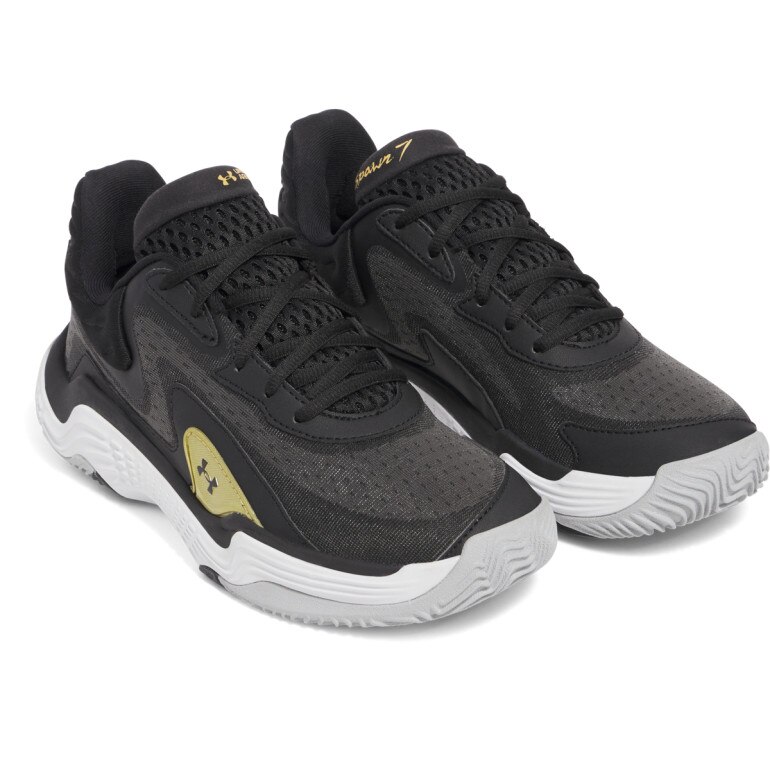 Buty do koszykówki uniseks Under Armour UA Spawn 7 - czarne