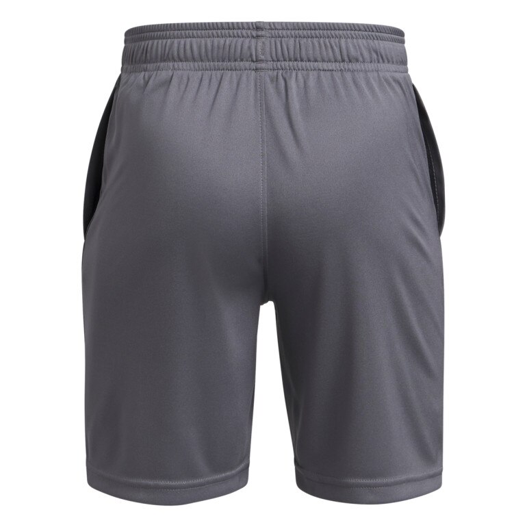 Chłopięce spodenki treningowe Under Armour UA Tech Logo Shorts - szare 