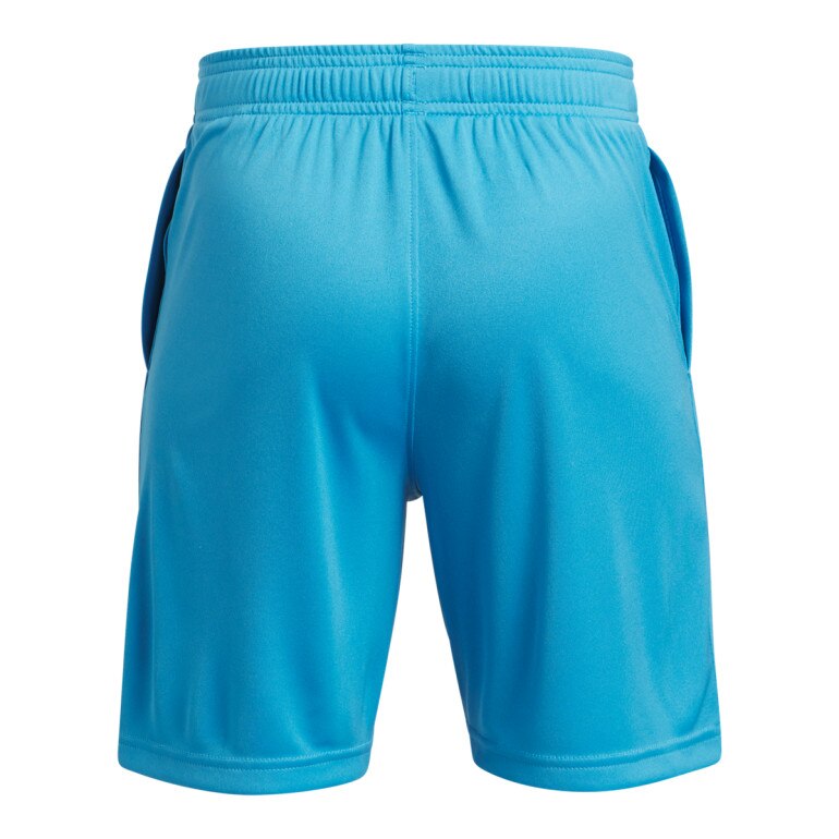 Chłopięce spodenki treningowe Under Armour UA Tech Logo Shorts - niebieskie