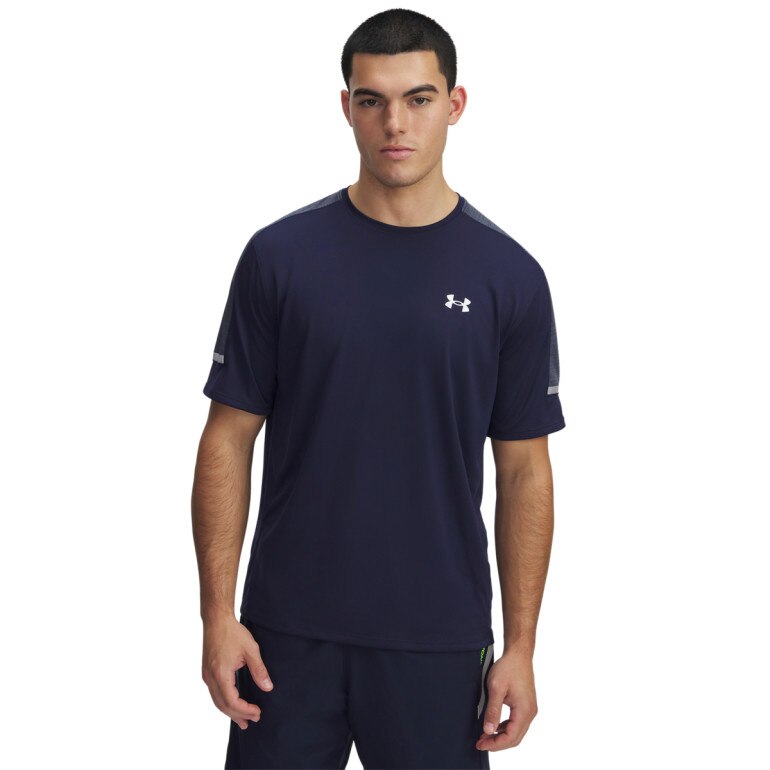 Męska koszulka treningowa Under Armour UA Tech Utility SS - granatowa