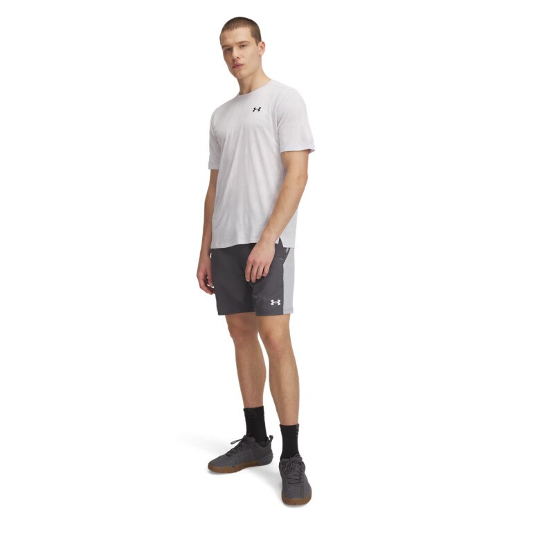 Męska koszulka treningowa Under Armour UA Tech Vent Jcqrd SS - biała