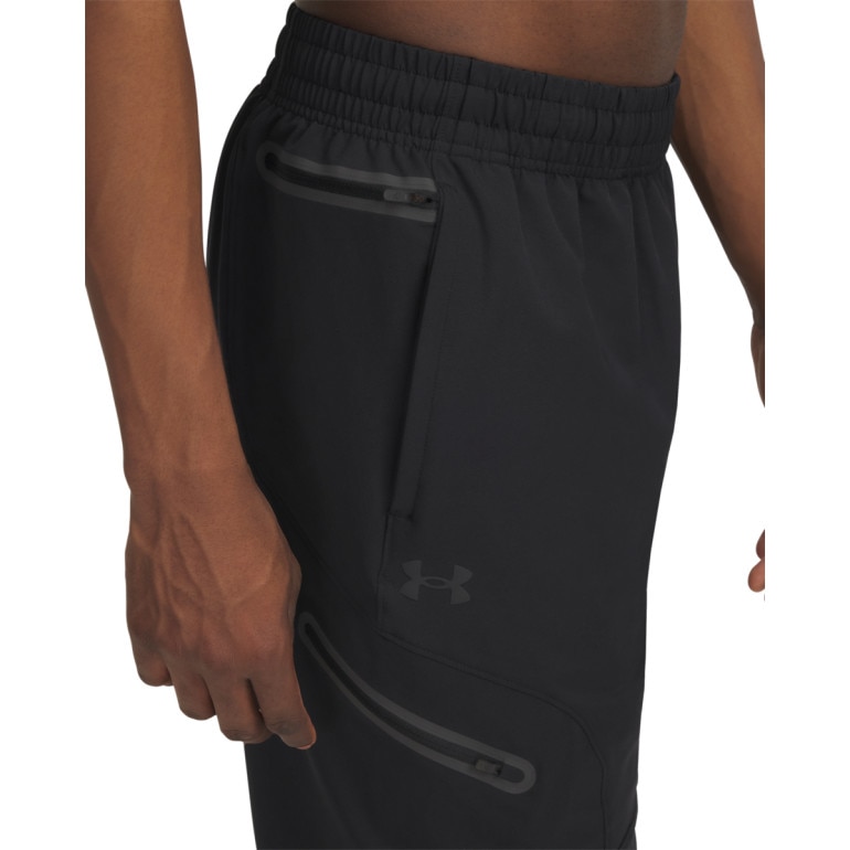 Męskie spodnie treningowe cargo UA Unstoppable Cargo Pant - czarne