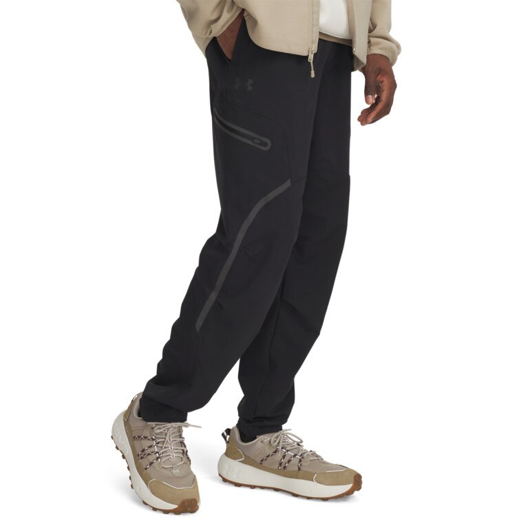 Męskie spodnie treningowe cargo UA Unstoppable Cargo Pant - czarne