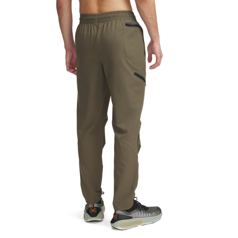 Męskie spodnie treningowe cargo UA Unstoppable Cargo Pant - oliwkowe/khaki