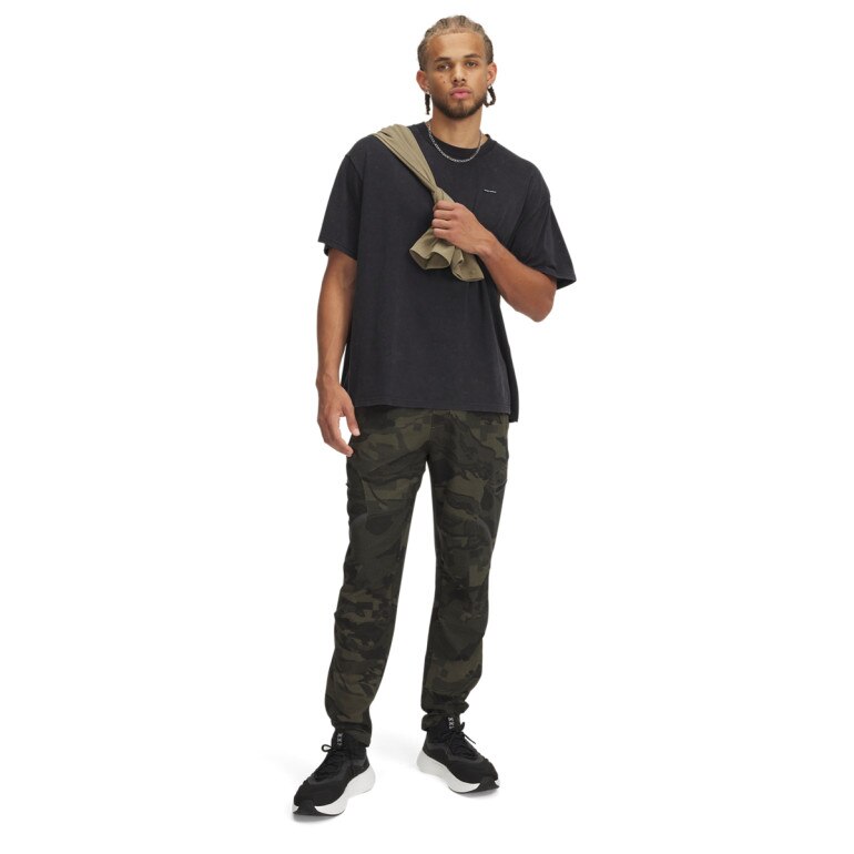 Męskie spodnie treningowe cargo UA Unstoppable Cargo Pant - khaki