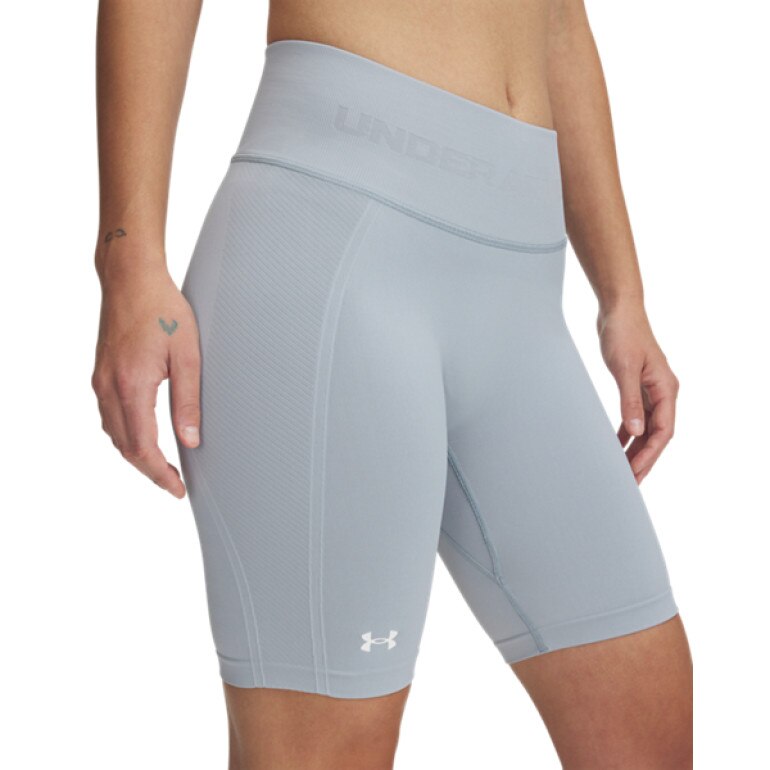 Damskie spodenki treningowe Under Armour UA Vanish Seamless Short - szare
