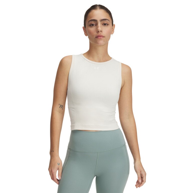 Damski top treningowy Under Armour UA Vanish Seamless Tank - biały