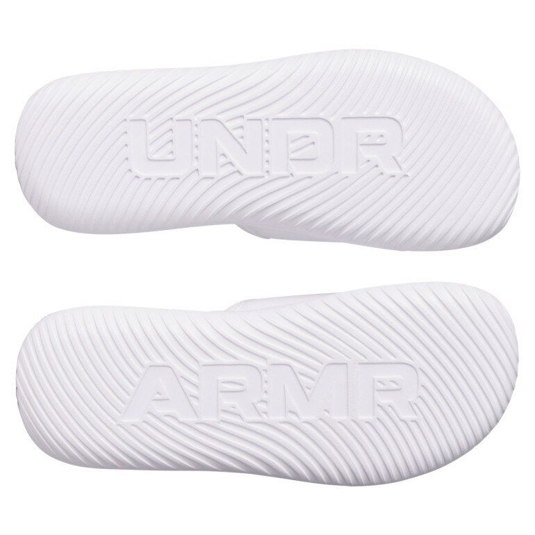 Damskie klapki Under Armour UA W Ignite Pro 8 SL - białe