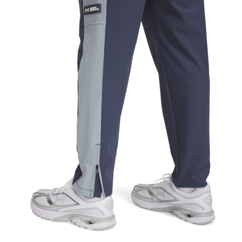 Męskie spodnie treningowe Under Armour UA Woven Utility Pants - szare
