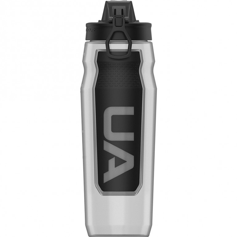 Bidon Under Armour 32oz Playmaker Squeeze Clear UA 950 milliliter - biały