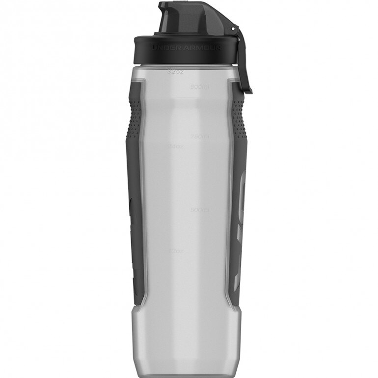 Bidon Under Armour 32oz Playmaker Squeeze Clear UA 950 milliliter - biały