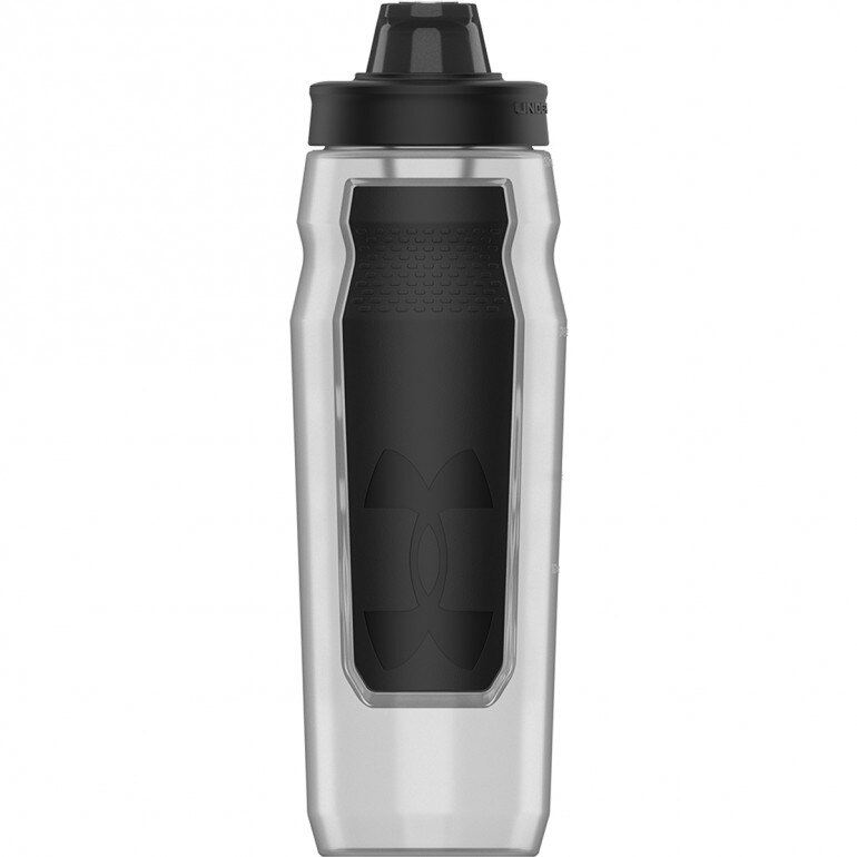 Bidon Under Armour 32oz Playmaker Squeeze Clear UA 950 milliliter - biały