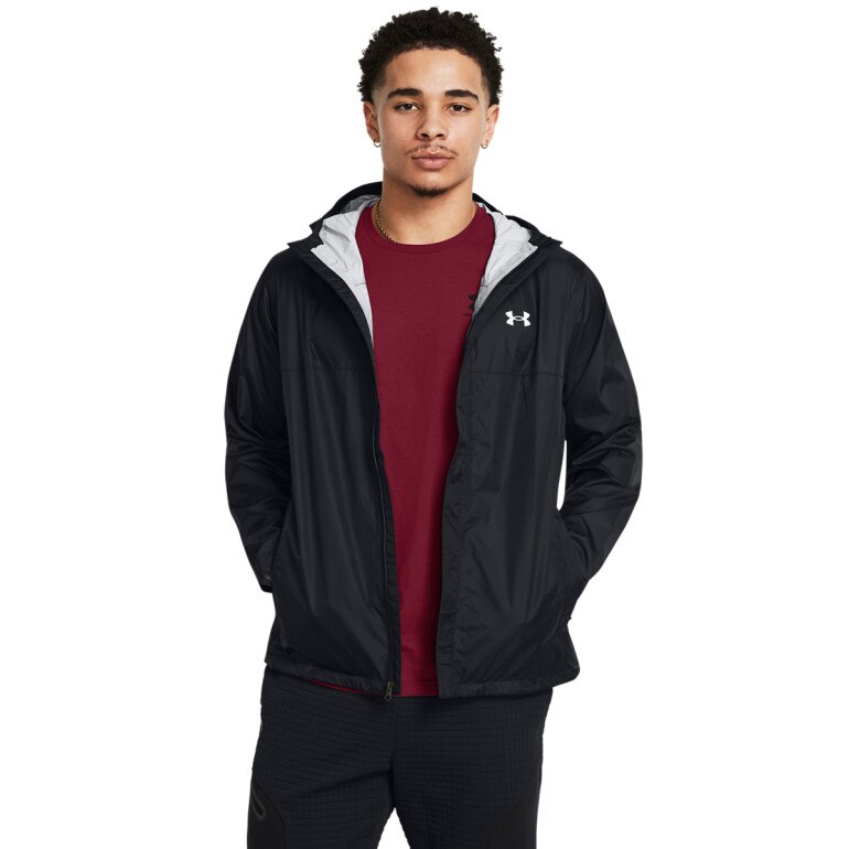 Męska kurtka przeciwdeszczowa Under Armour Cloudstrike Jacket - czarna