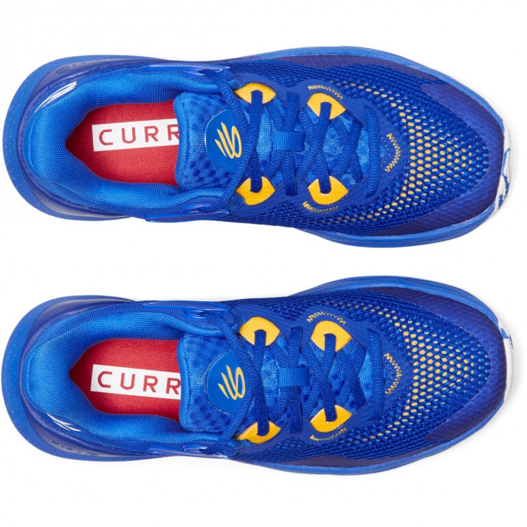 Buty do koszykówki uniseks Under Armour Curry Splash 24 - niebieskie