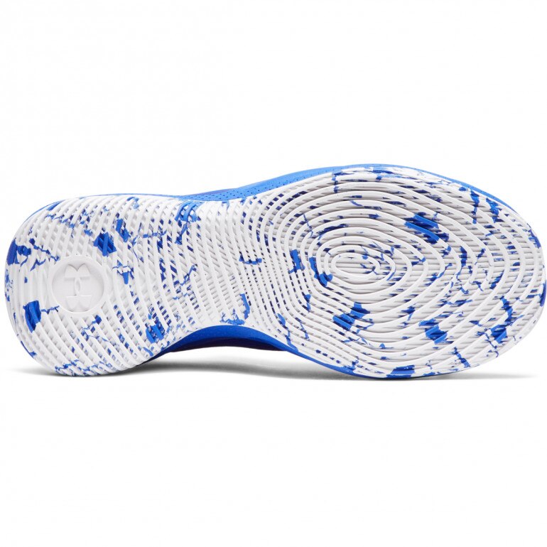 Buty do koszykówki uniseks Under Armour Curry Splash 24 - niebieskie