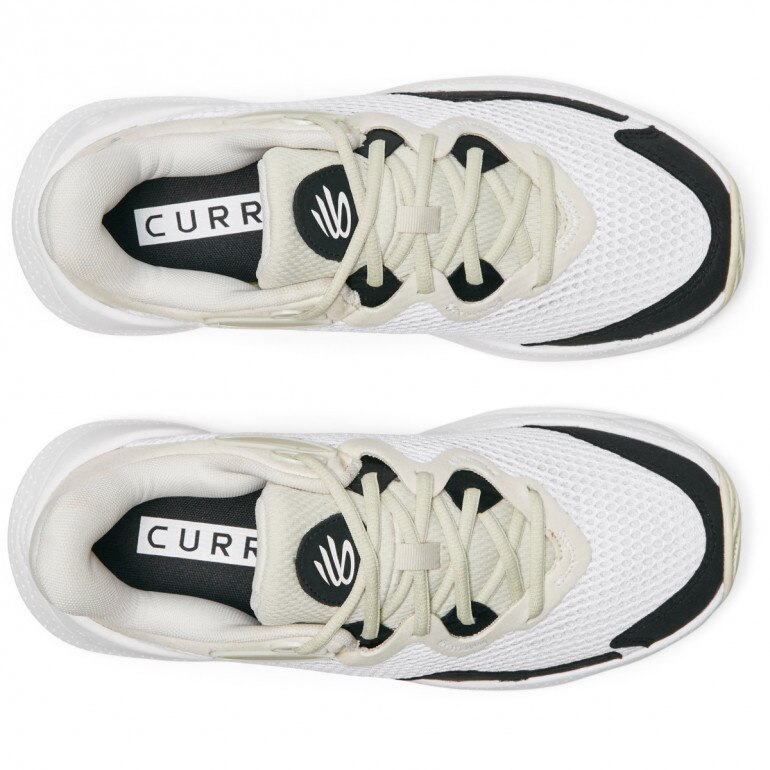 Buty do koszykówki uniseks Under Armour Curry Splash 24 Sde - beżowe