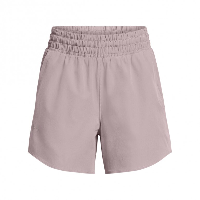 Damskie spodenki treningowe Under Armour UA Vanish 5in Short - beżowe
