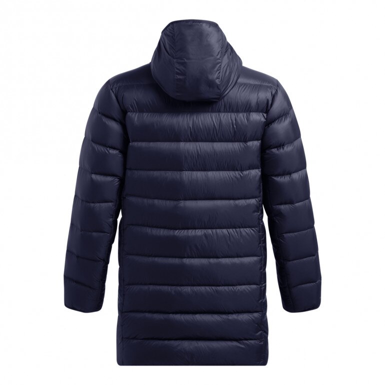 Męska kurtka parka z puchem naturalnym Under Armour Legend Down - granatowa