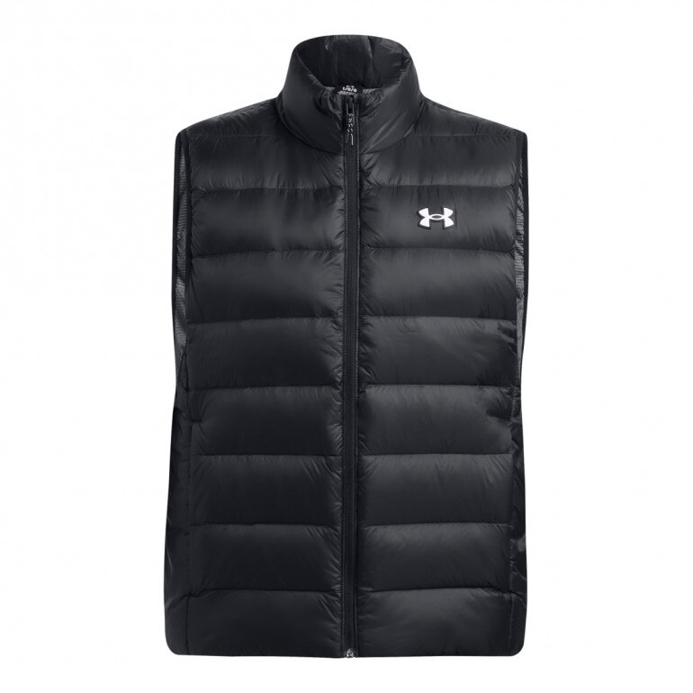 Męski bezrękawnik z puchem naturalnym Under Armour Legend Down Vest - czarny