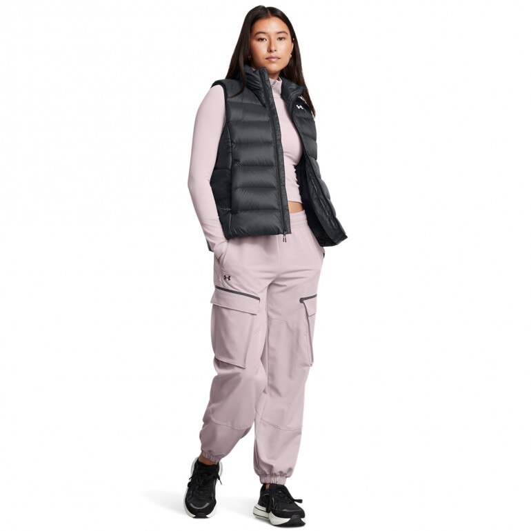 Damski bezrękawnik z naturalnym puchem Under Armour Legend Down Vest - czarny