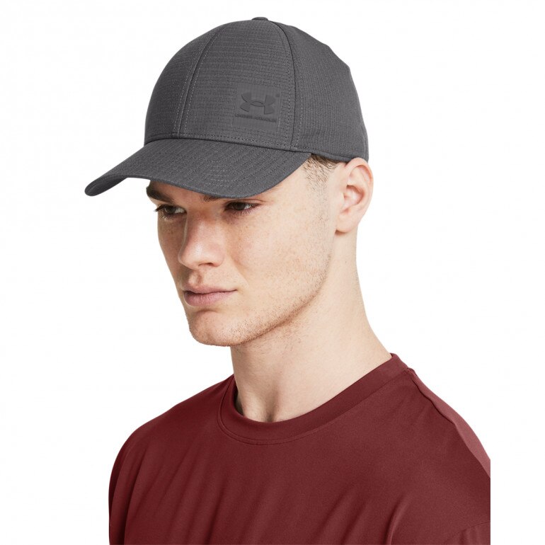Męska czapka z daszkiem Under Armour Iso-chill Armourvent Str - szara