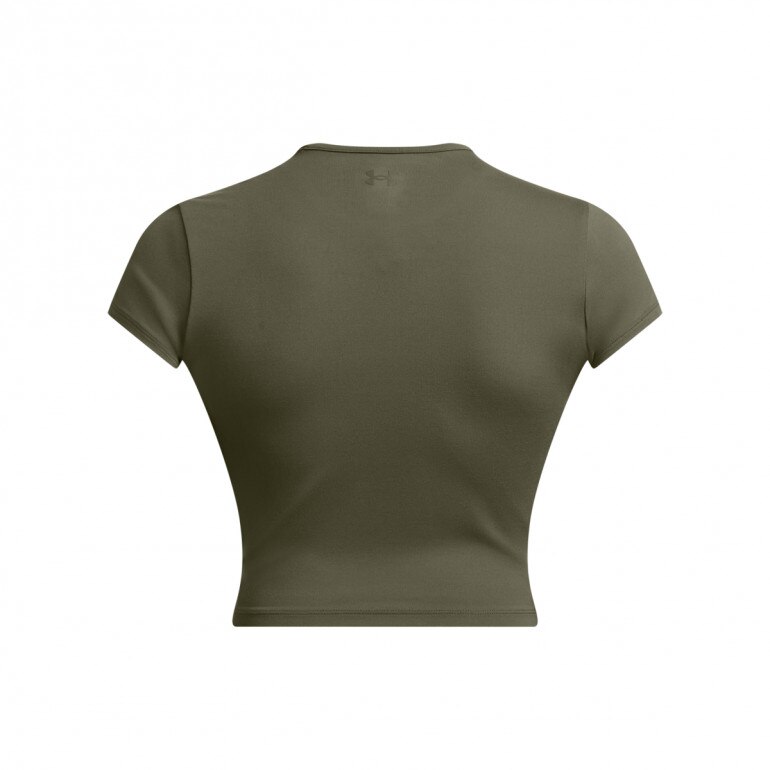 Damska koszulka treningowa Under Armour Meridian Baby Tee - oliwkowa/khaki 