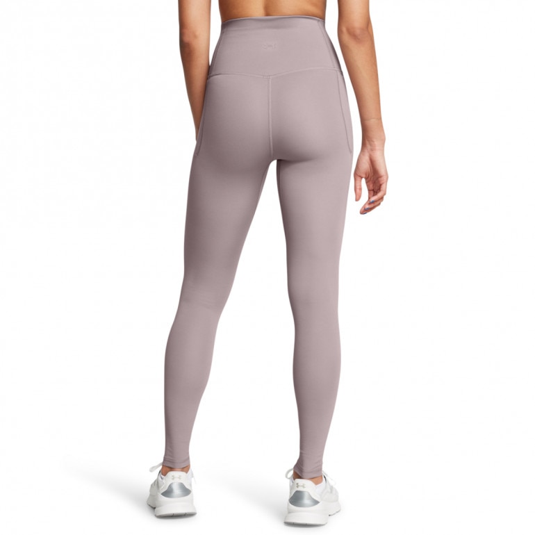 Damskie legginsy treningowe Under Armour Meridian Ultra High Rise - beżowe