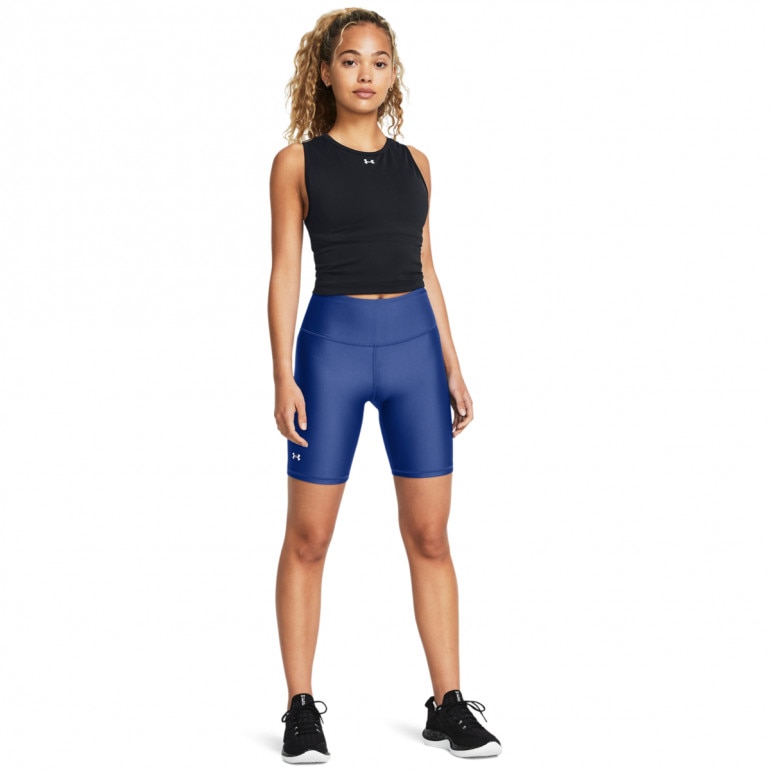 Damskie kolarki treningowe Under Armour Tech Bike Short - niebieskie