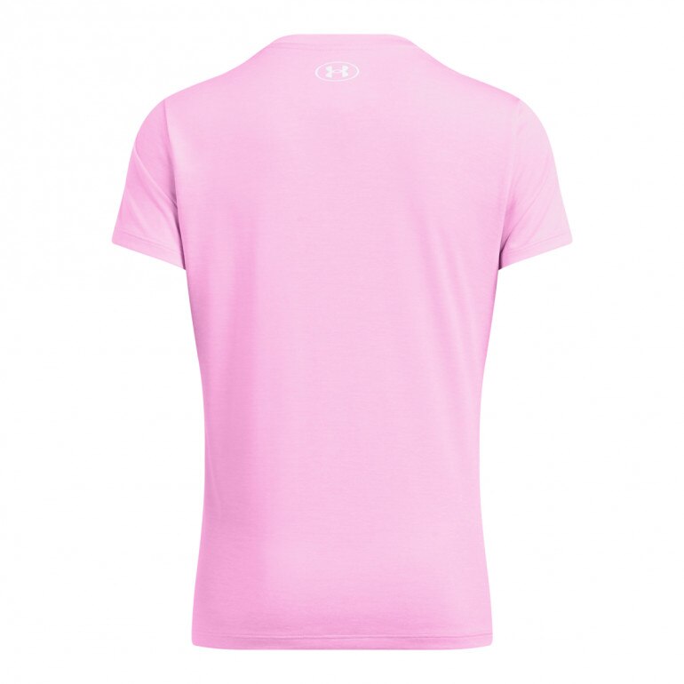 Damska koszulka treningowa Under Armour Tech SSV- Twist - różowa