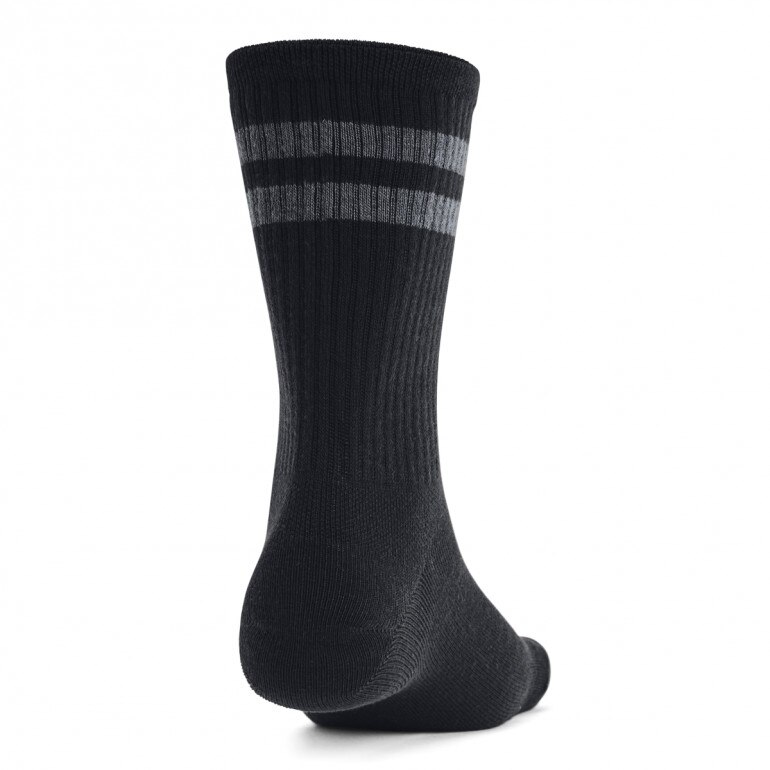Skarpetki treningowe uniseks (6-pack) Under Armour UA Essential 6pk Crew - czarne