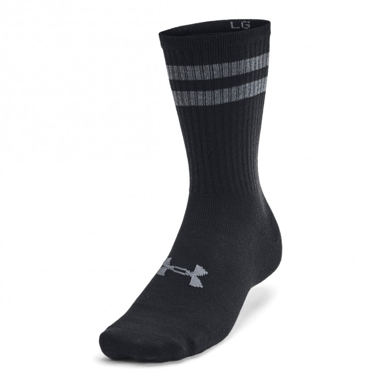 Skarpetki treningowe uniseks (6-pack) Under Armour UA Essential 6pk Crew - czarne