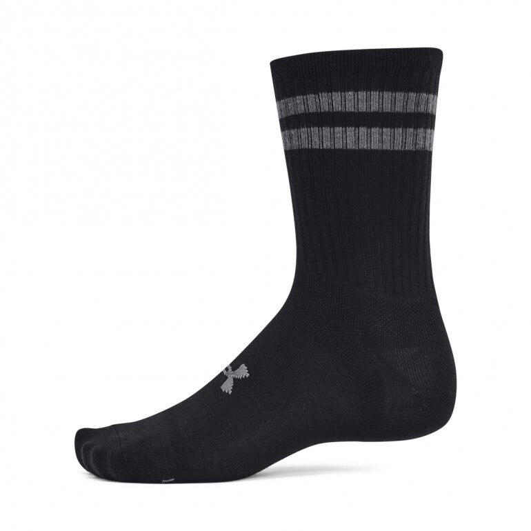 Skarpetki treningowe uniseks (6-pack) Under Armour UA Essential 6pk Crew - czarne