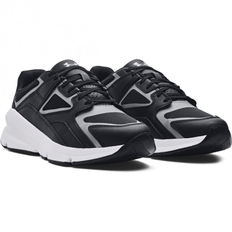 Sneakersy uniseks Under Armour UA Forge 96 Leather Reissue - czarne
